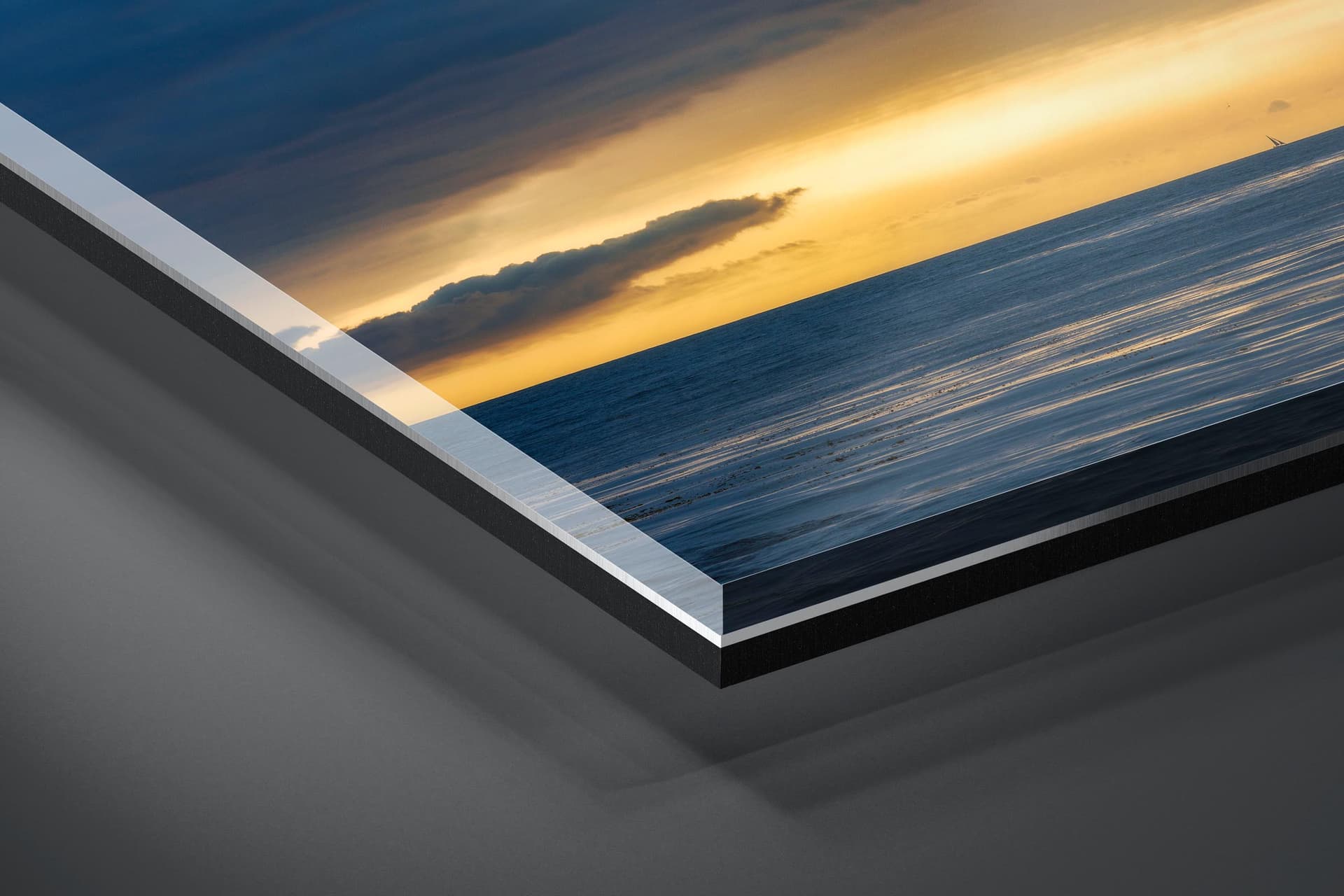 Fine art limited edition acrylic print of Sailboat in Palos Verdes, California by Brent Goldman Photography