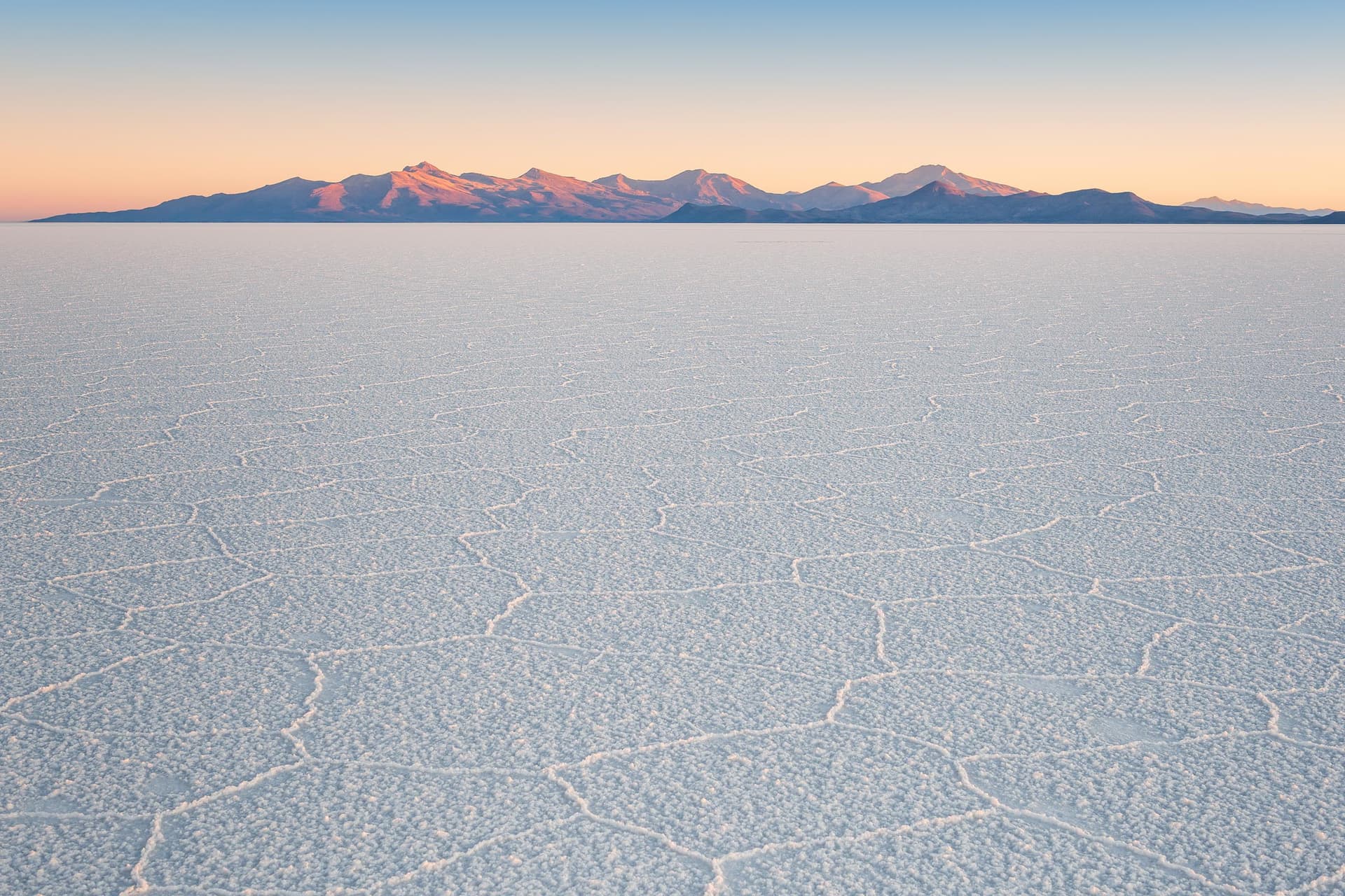 Photograph of Salt Flats in Uyuni, Bolivia by Brent Goldman Photography