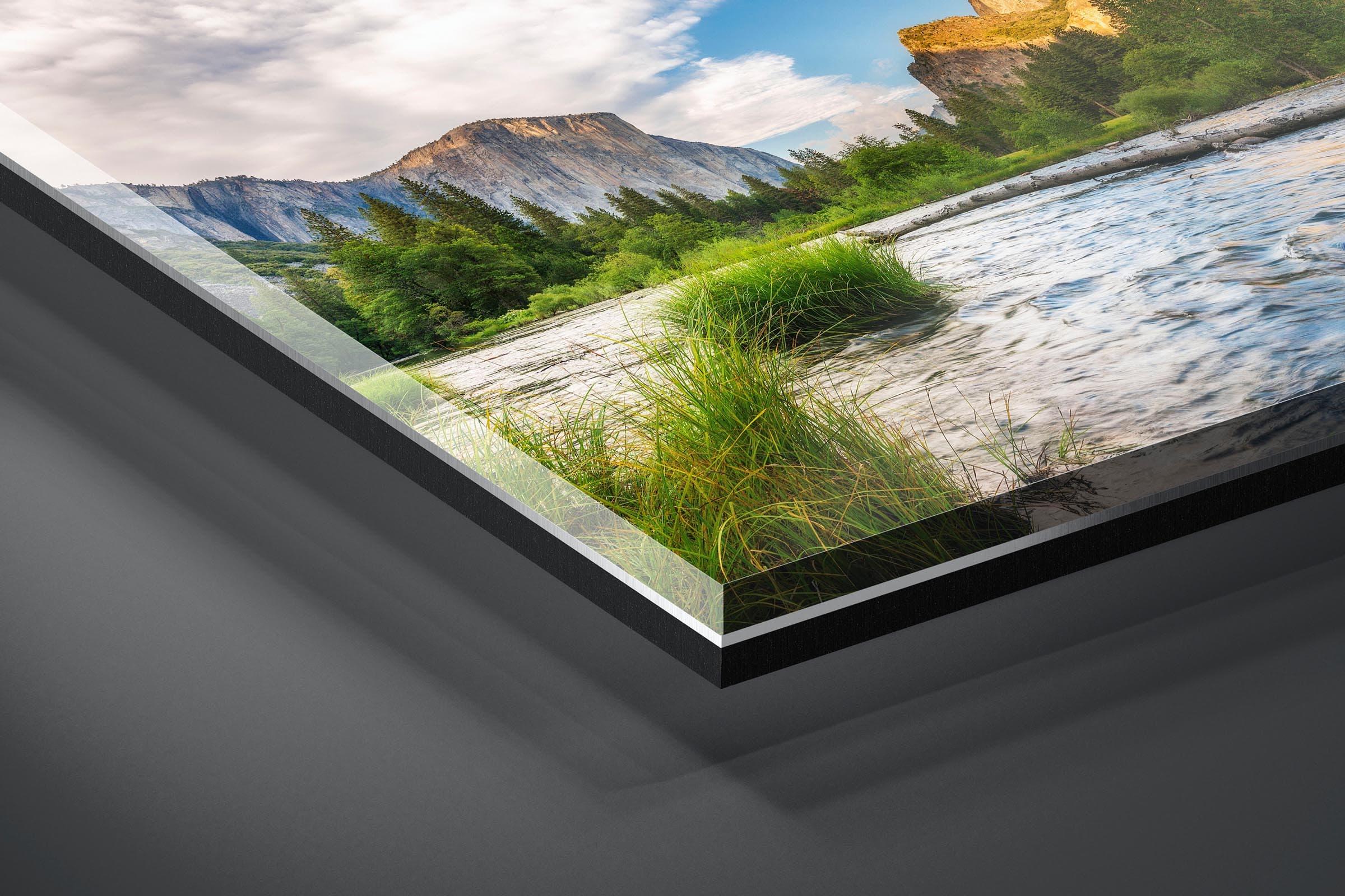 Fine art limited edition acrylic print of Valley Floor in Yosemite, California by Brent Goldman Photography