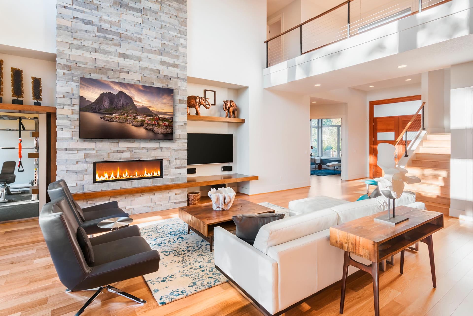 Wall art of Village in Hamnoy, Norway by Brent Goldman Photography