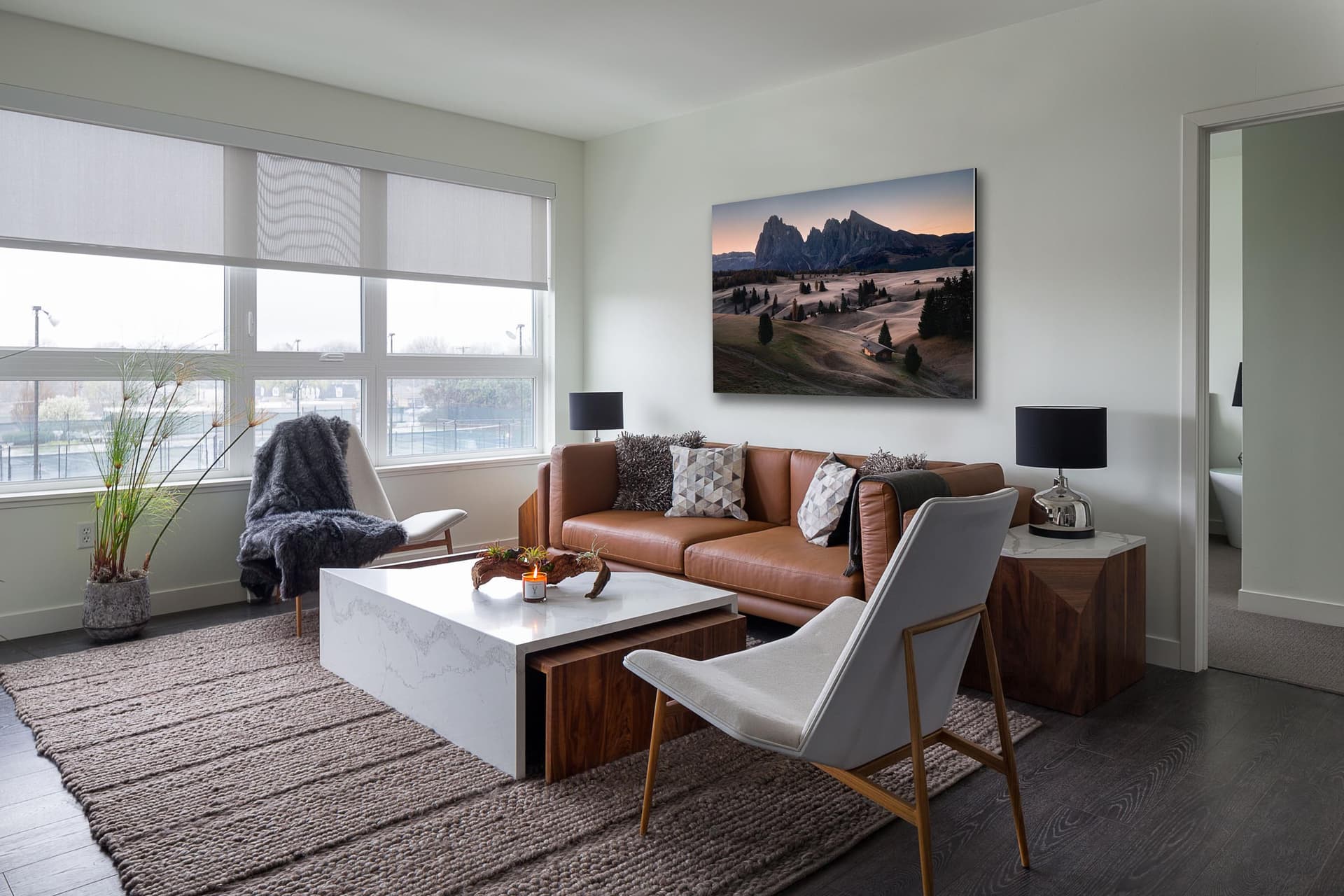 Wall art of Alpe di Siusi in Dolomites, Italy by Brent Goldman Photography