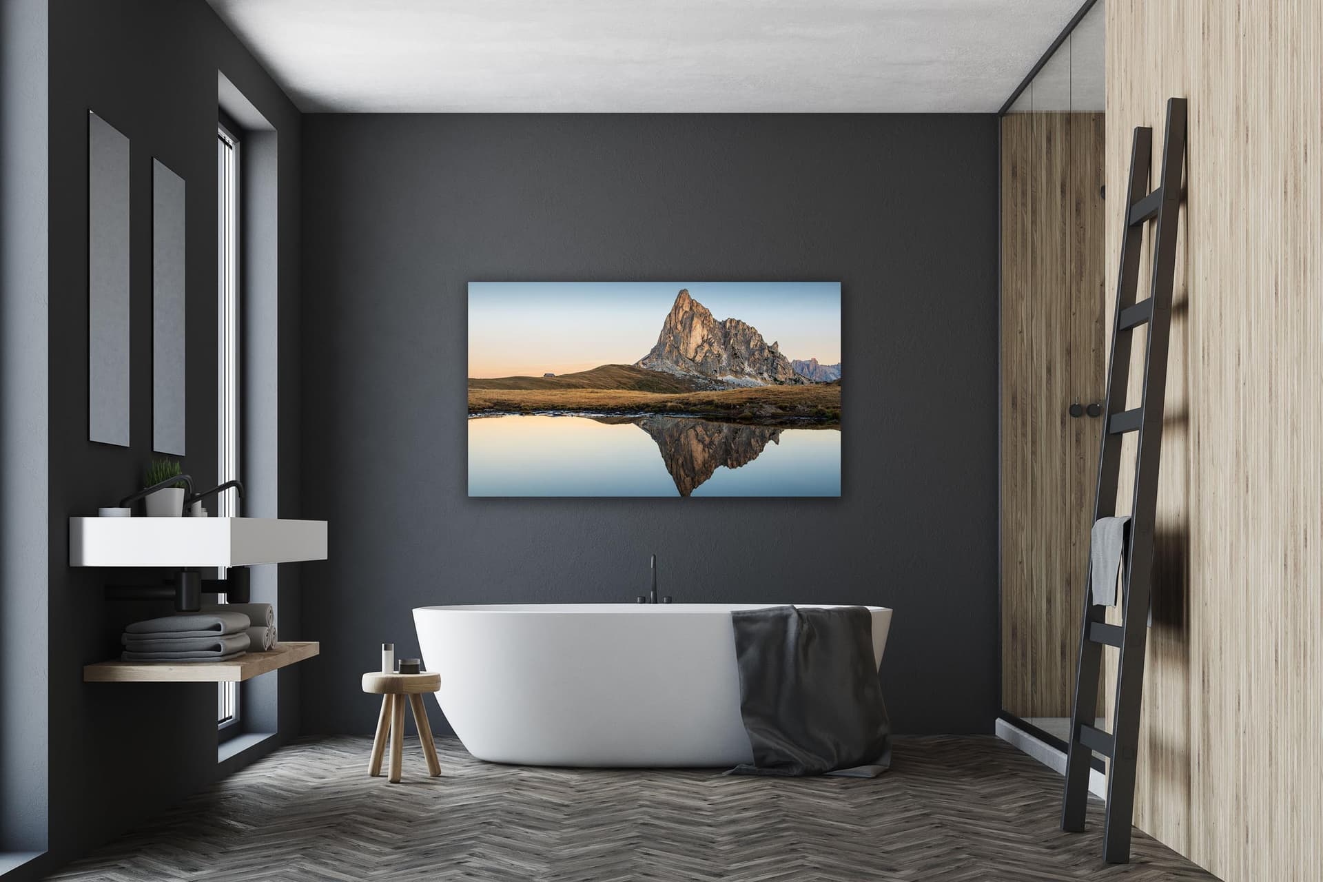 Wall art of Passo Giau in Dolomites, Italy by Brent Goldman Photography