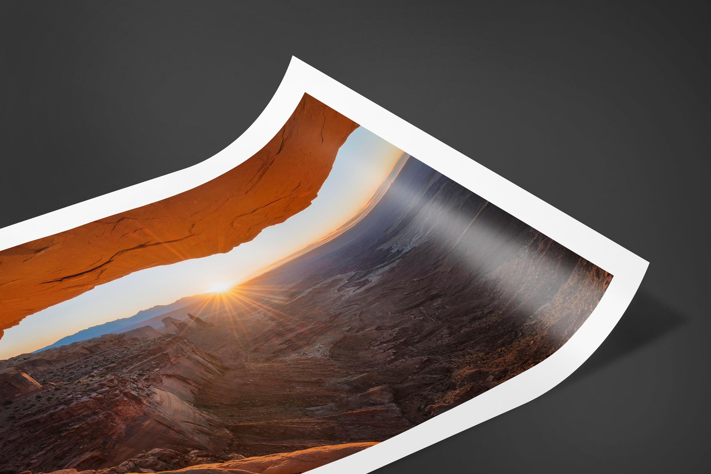 Fine art limited edition print of Mesa Arch in Canyonlands, Utah by Brent Goldman Photography