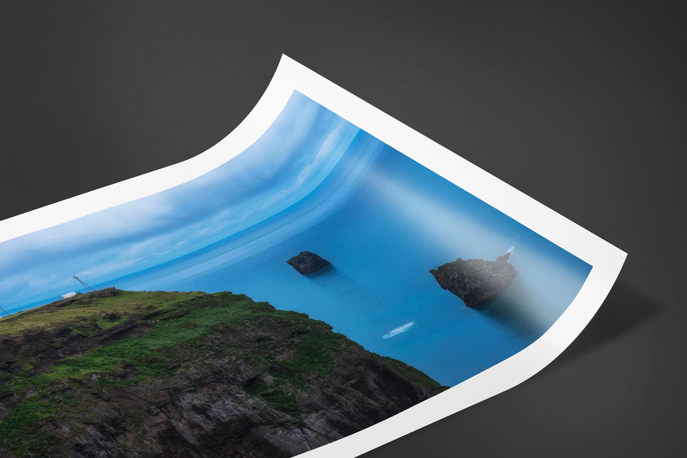 Fine art limited edition print of Dyrholaey Lighthouse in Vik, Iceland by Brent Goldman Photography