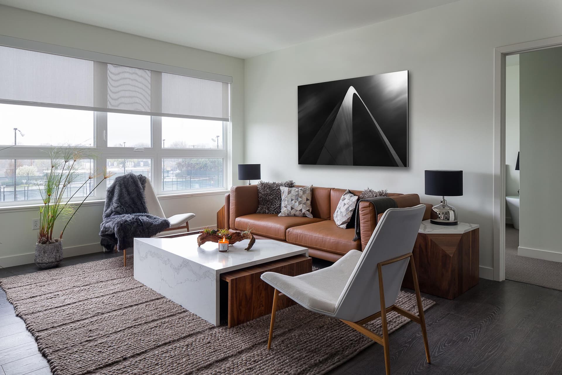 Wall art of Arch in St Louis, Missouri by Brent Goldman Photography