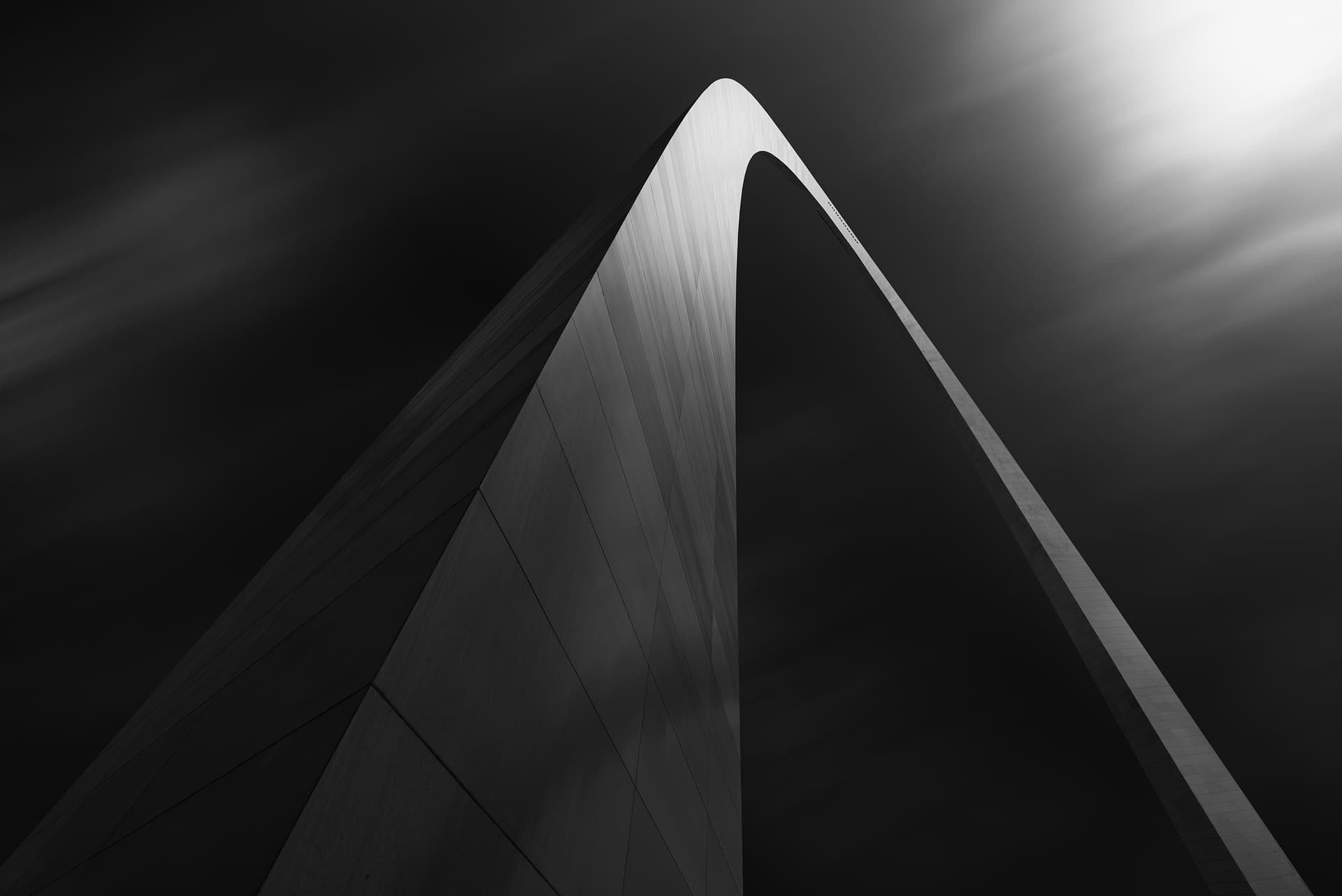 Photograph of Arch in St Louis, Missouri by Brent Goldman Photography