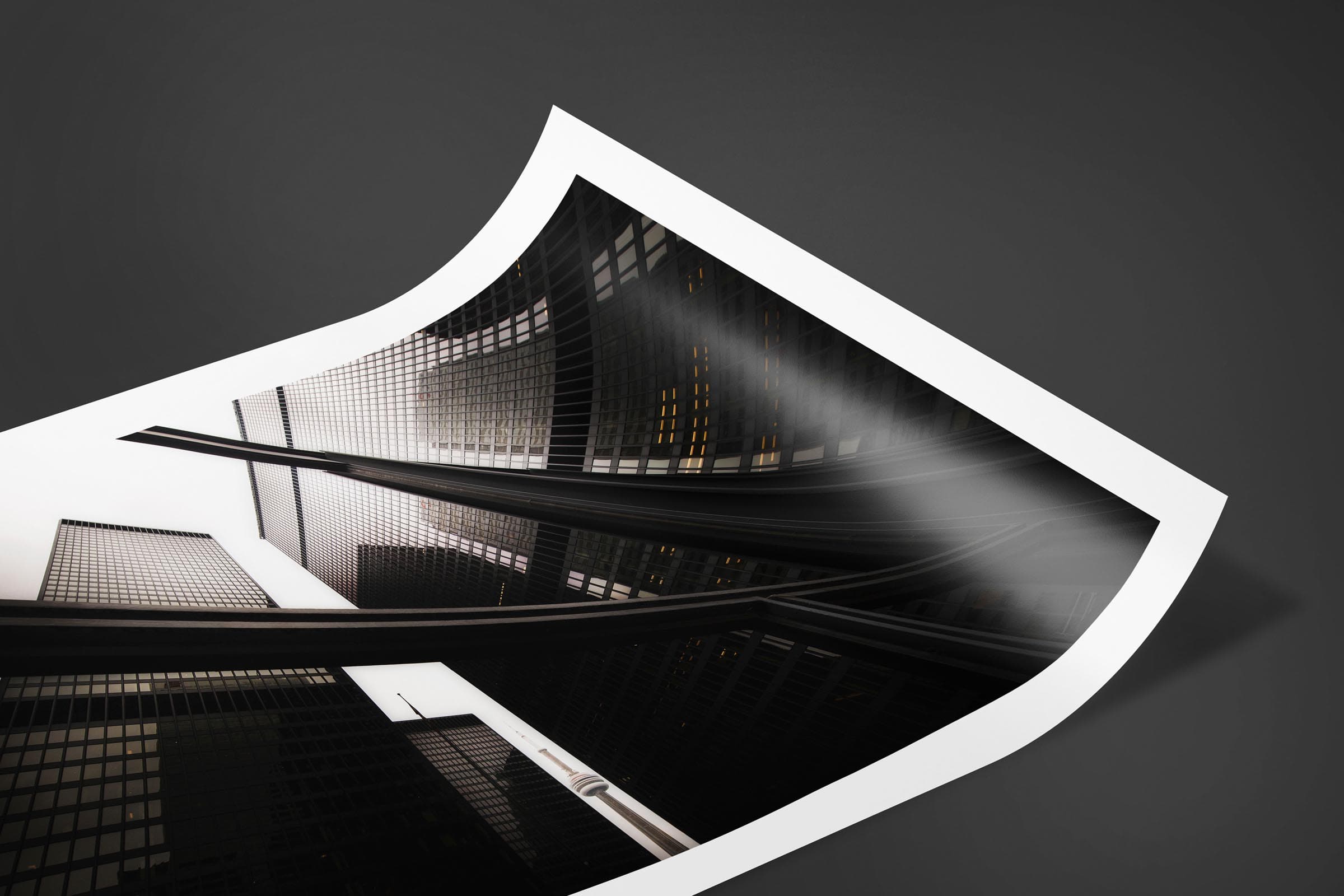 Fine art limited edition print of CN Tower in Toronto, Canada by Brent Goldman Photography