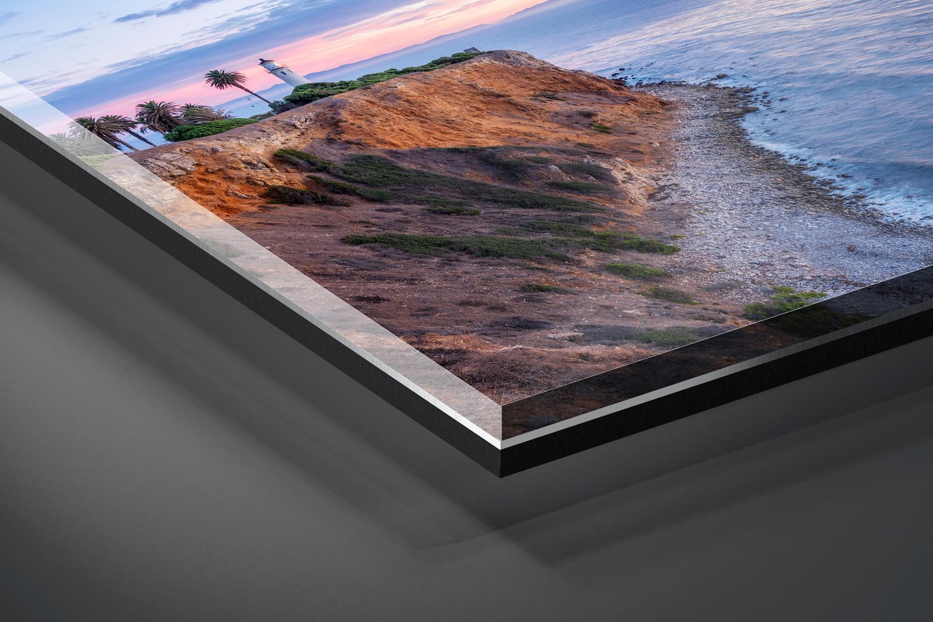 Fine art limited edition acrylic print of Point Vicente Lighthouse in Palos Verdes, California by Brent Goldman Photography