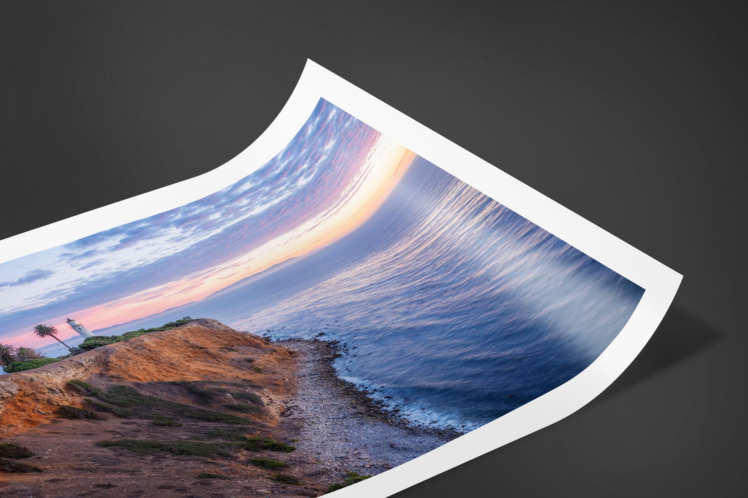 Fine art limited edition print of Point Vicente Lighthouse in Palos Verdes, California by Brent Goldman Photography