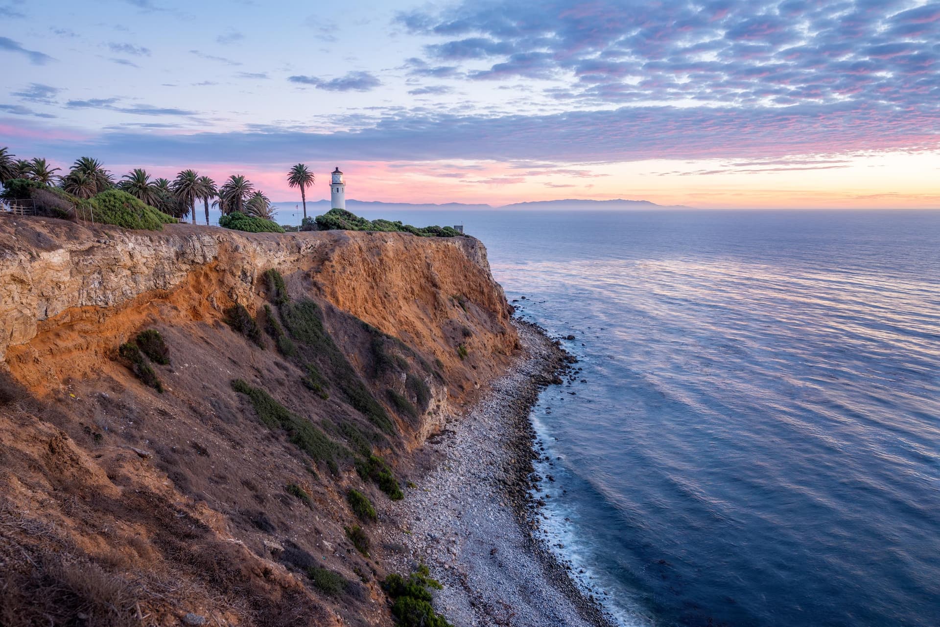 Photograph of Point Vicente Lighthouse in Palos Verdes, California by Brent Goldman Photography