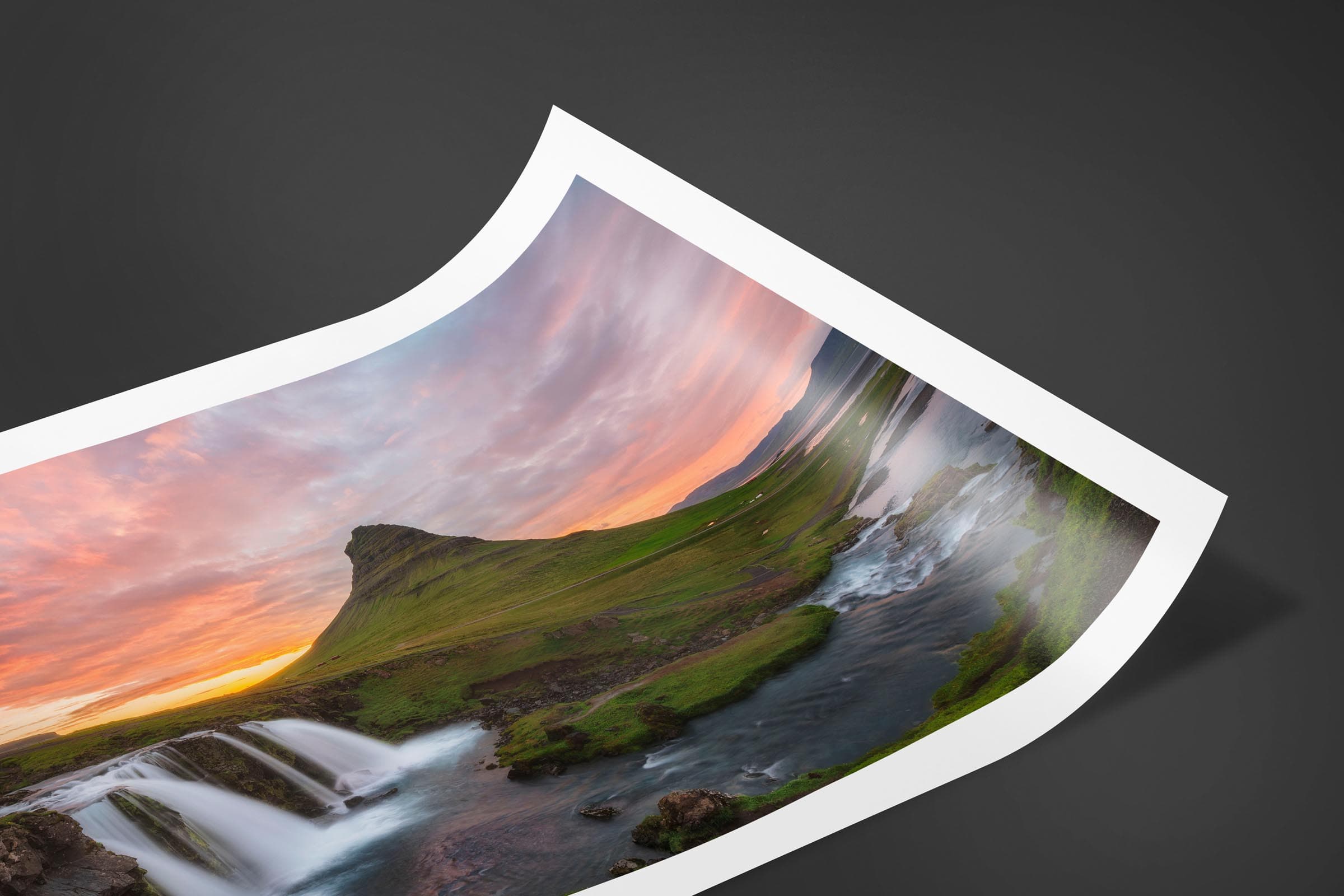 Fine art limited edition print of Kirkjufell Mountain in Snæfellsnes, Iceland by Brent Goldman Photography