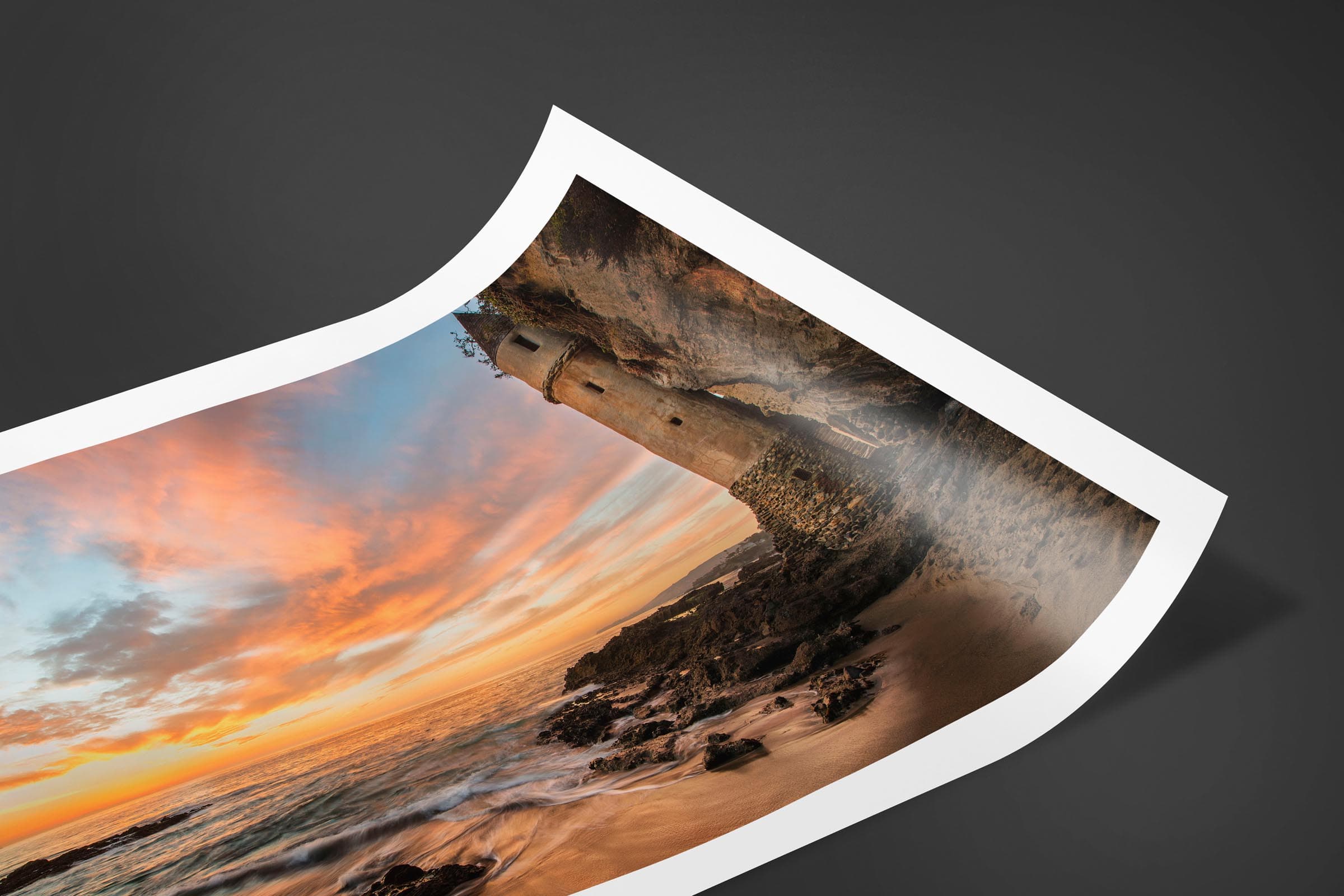 Fine art limited edition print of Victoria Castle in Laguna Beach, California by Brent Goldman Photography