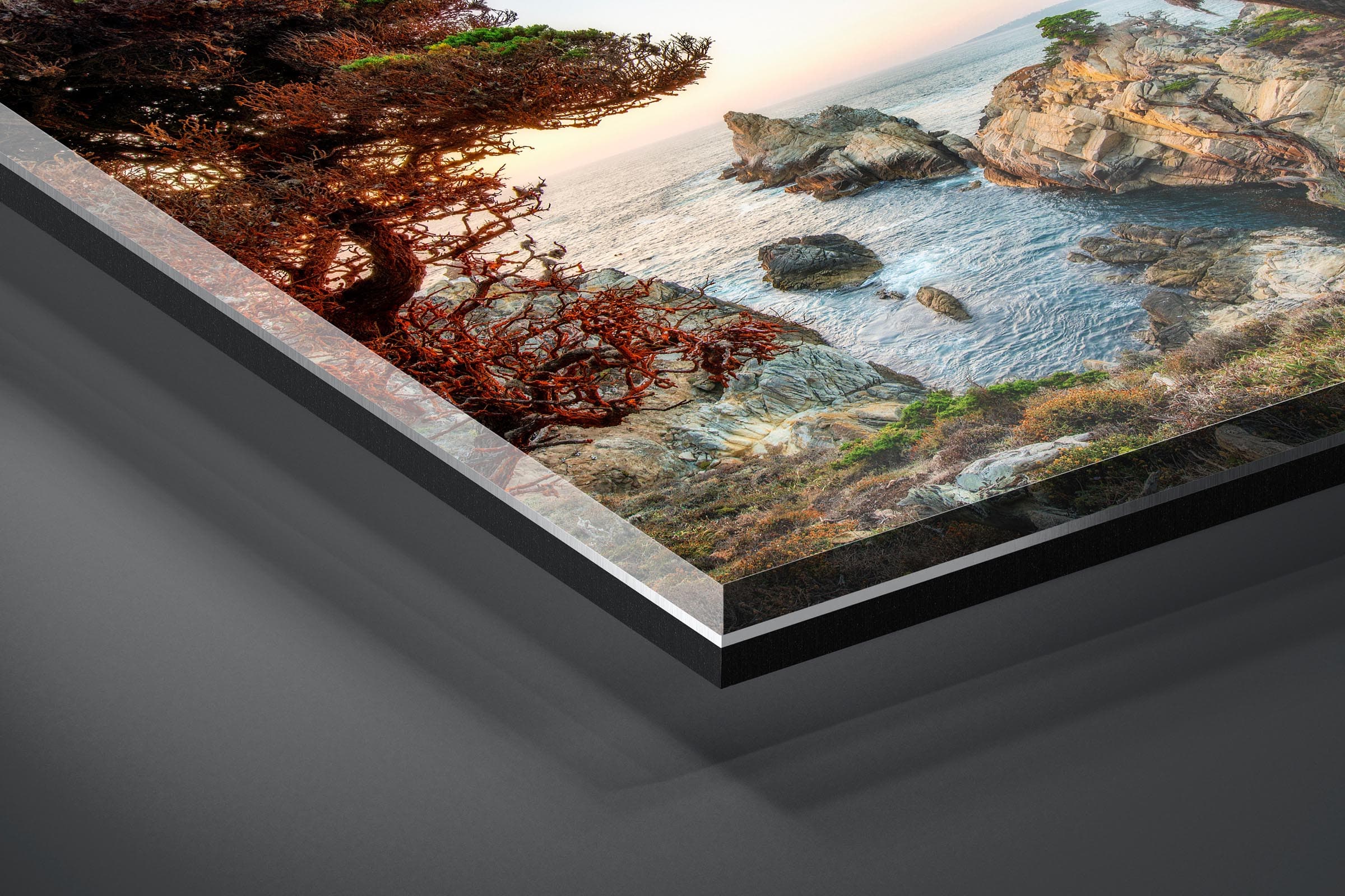 Fine art limited edition acrylic print of Point Lobos in Carmel, California by Brent Goldman Photography