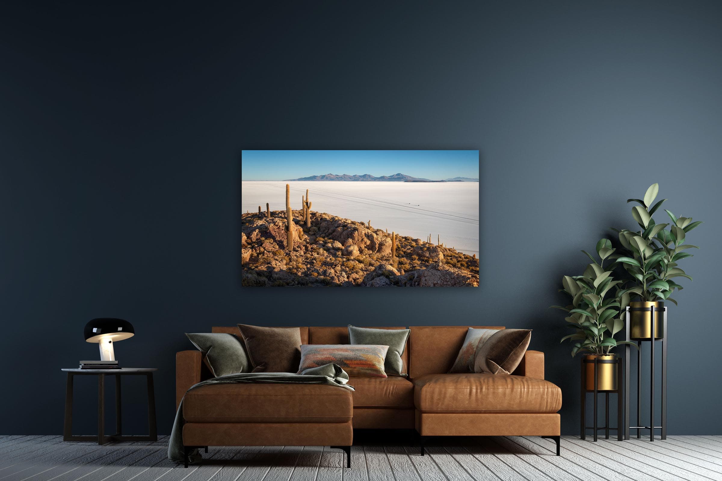 Wall art of Salt Flats in Uyuni, Bolivia by Brent Goldman Photography