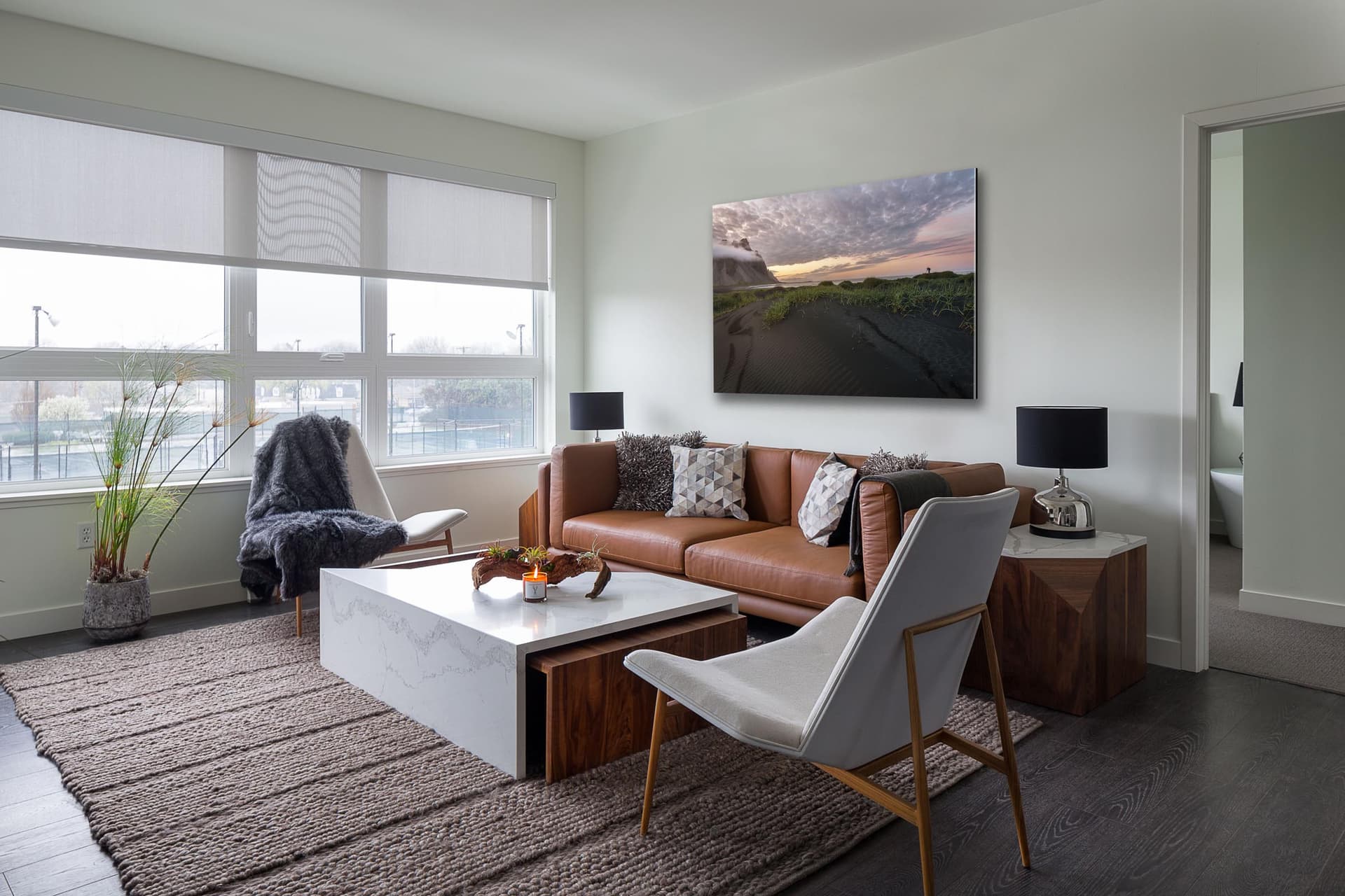 Wall art of Vestrahorn Mountain in Stokksnes, Iceland by Brent Goldman Photography