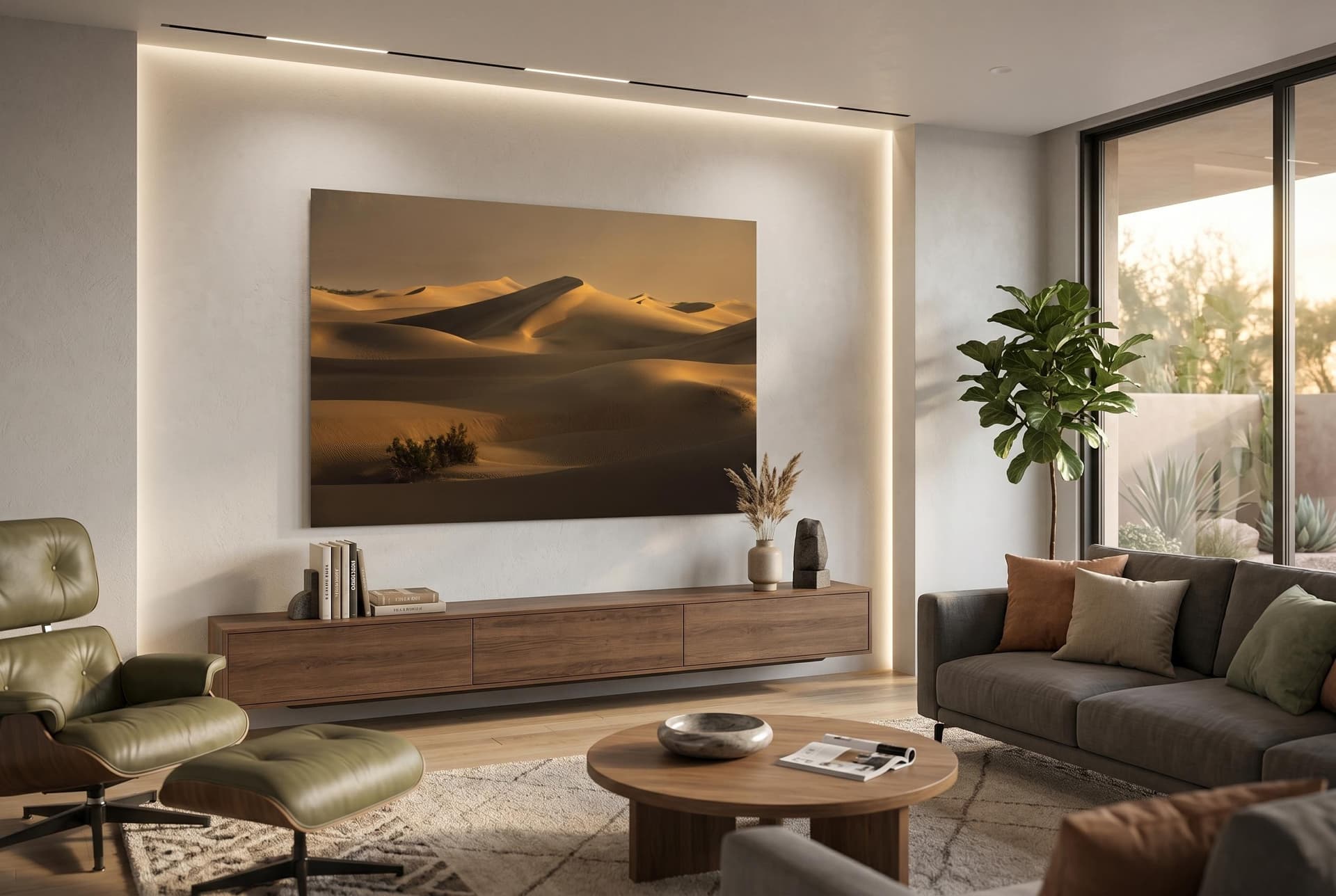 Wall art of Mesquite Flat Sand Dunes in Death Valley, California by Brent Goldman Photography