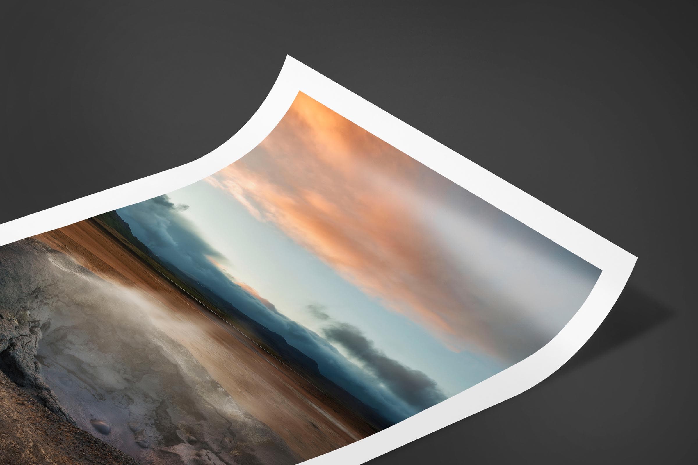 Fine art limited edition print of Mud Pools in Hverir, Iceland by Brent Goldman Photography