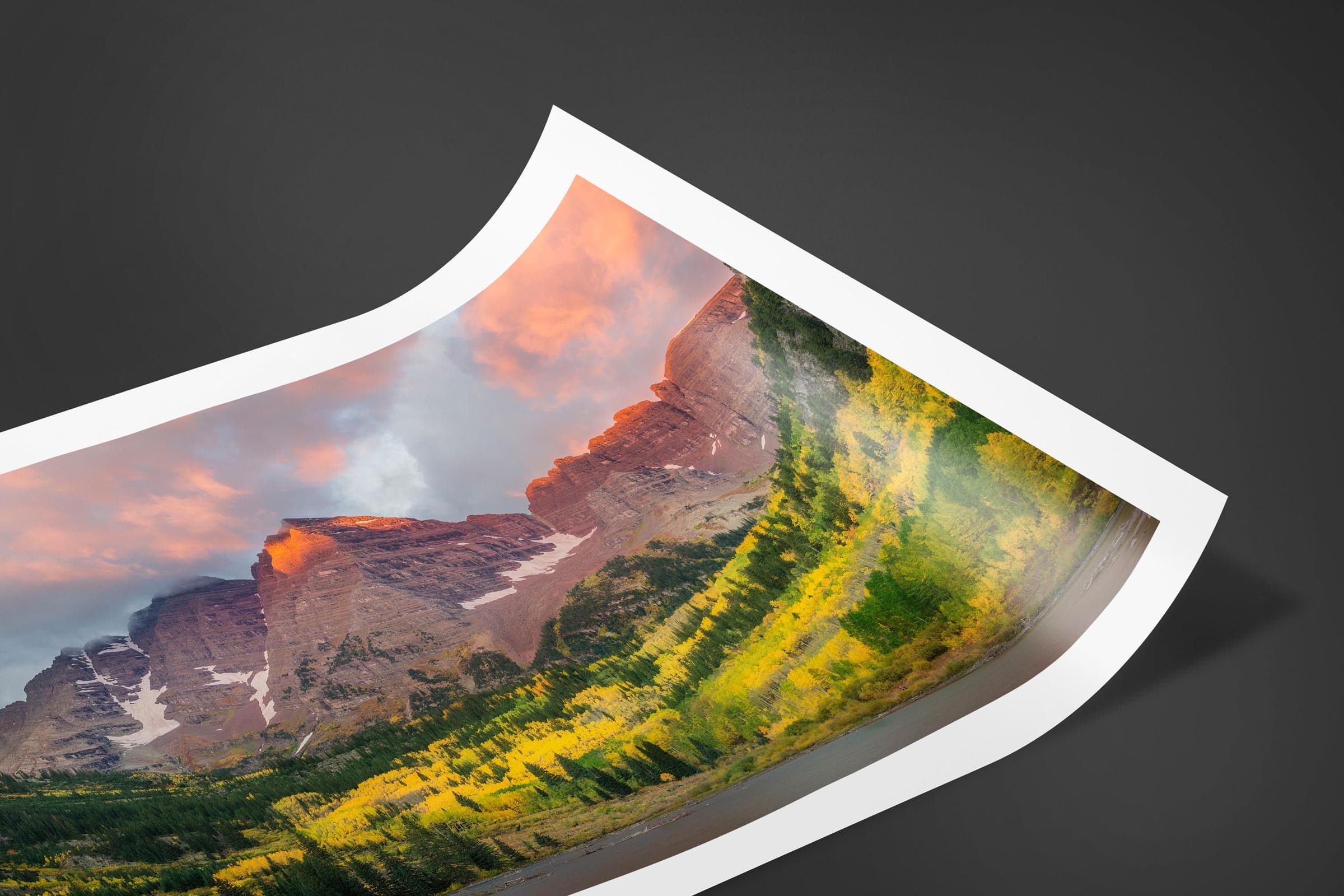 Fine art limited edition print of Maroon Bells in Aspen, Colorado by Brent Goldman Photography